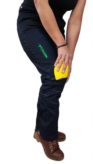 Jeans Moto Ride – Mujer Azul Oscuro