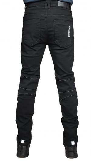 Jeans Moto Ride – Hombre Negro