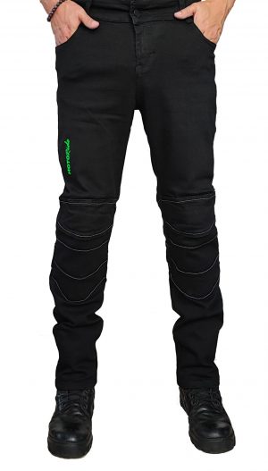 Jeans Moto Ride – Hombre Negro
