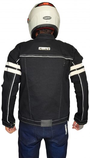 Chamarra de Mezclilla Unisex con Protecciones