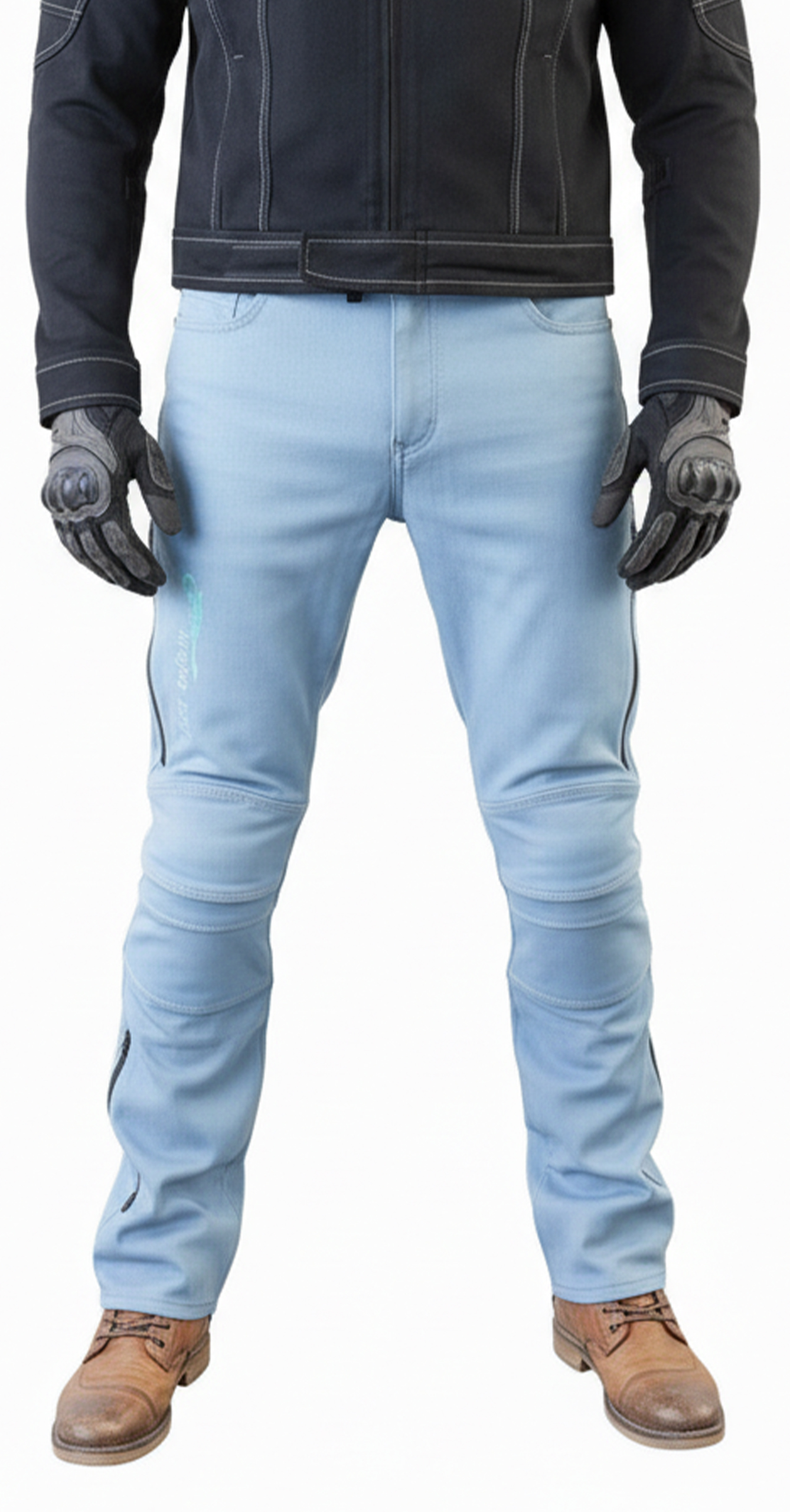 Jeans Ride Safety Wind - Hombre Azul claro