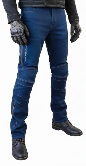 Jeans Ride Safety Wind – Hombre Azul oscuro
