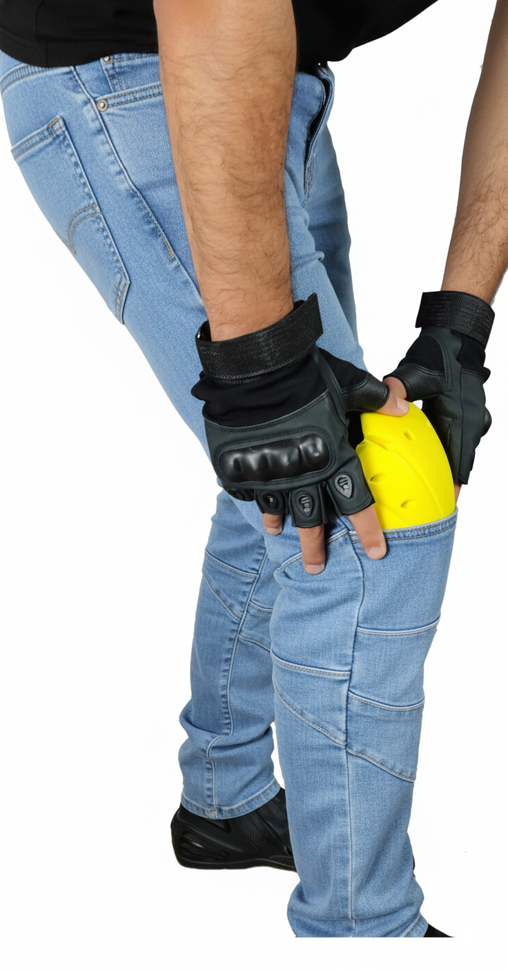 Jeans Ride Safety Wind - Hombre Azul claro - Imagen 4